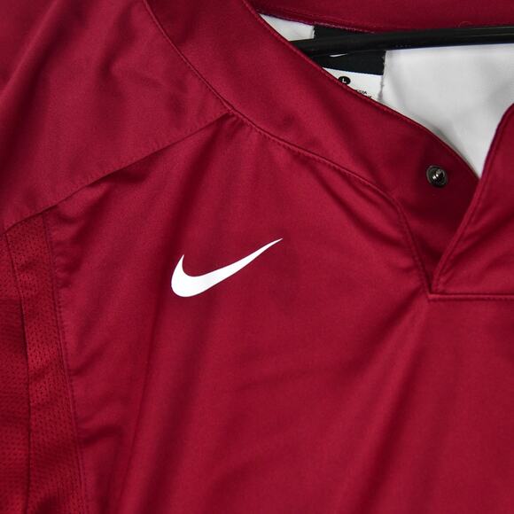 Nike Pullover Men's Large Maroon Long Sleeve - Picture 4 of 8